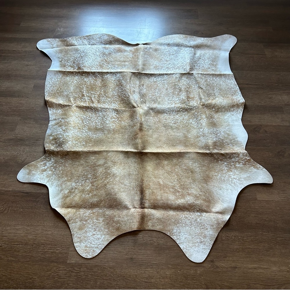 Faux Fur Cow Rug - Picture 3 of 16